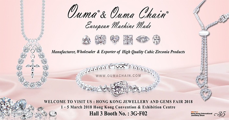 WELCOME TO VISIT US : HONG KONG JEWELLERY AND GEMS FAIR 2018